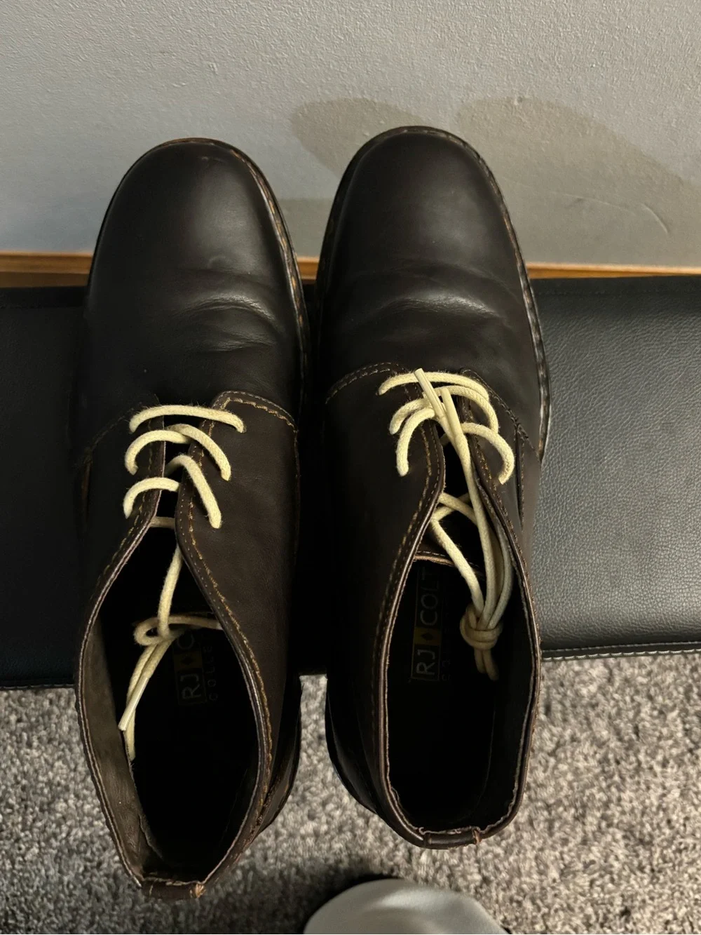 Men's Dark Brown Leather Chukka Boots - Timeless Everyday Style